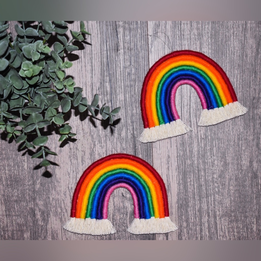 Rainbow Wall Decor - Handmade